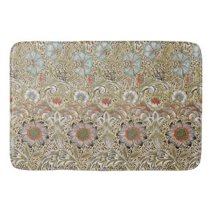 William Morris Corncockle Botanische Wijnstok Bloe Badmat