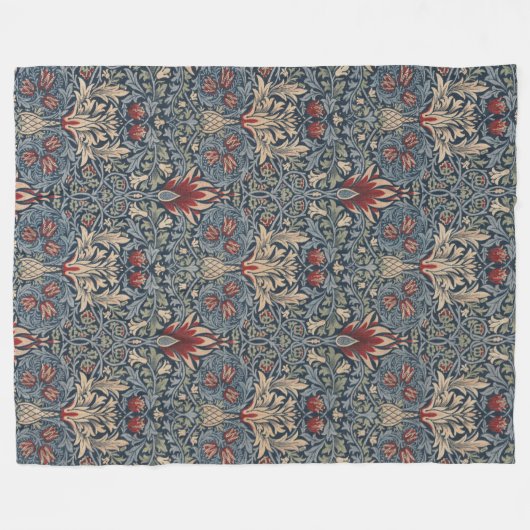 William Morris : Couverture en polaire en forme de (Devant (Horizontal))