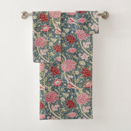 William Morris Cray Bath Towel Set Bad Handdoek