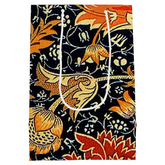 William Morris - Cray, beroemd patroon Medium Cadeauzakje (Achterkant)