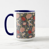 William Morris Cray bloemmotief Mok (Links)