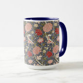 William Morris Cray bloemmotief Mok (Voorkant rechts)