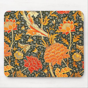 William Morris Cray Bloemmotief Vintage Muismat
