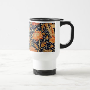 William Morris Cray Bloemmotief Vintage Reisbeker