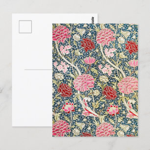 William Morris Cray Bloesem Floral Design Briefkaart