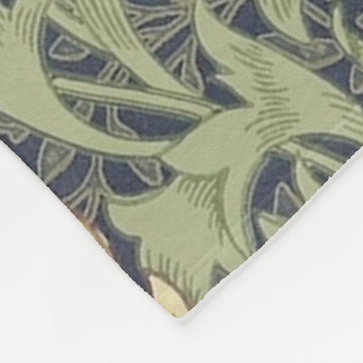 William Morris Cray Fleece Deken (Hoek)