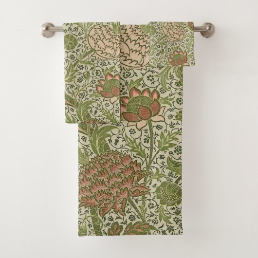 William Morris Cray Fleur de Sage Floral Botanique (En situation)