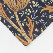 William Morris Cray Floral Art Nouveau Pattern Fleece Deken (Hoek)