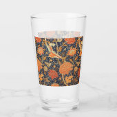 William Morris Cray Floral Art Nouveau Pattern Glas (Achterkant)