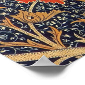 William Morris Cray Floral Art Nouveau Pattern Poster (Hoek)