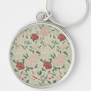 William Morris Cray Floral Pre-Raphaelite Vintage Sleutelhanger