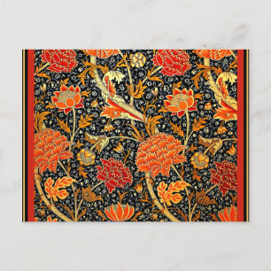 William Morris, Cray, kleurrijk patroon Briefkaart