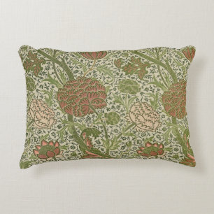 William Morris Cray Sage Bloemen Plantaardige Accent Kussen