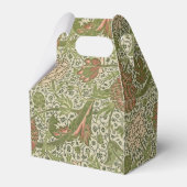 William Morris Cray Sage Bloemen Plantaardige Bedankdoosjes (Voorkant Zijde)