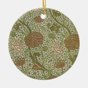 William Morris Cray Sage Bloemen Plantaardige Keramisch Ornament