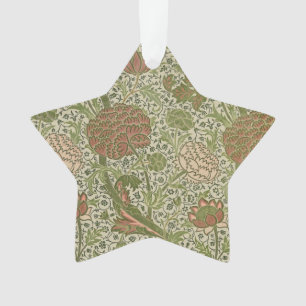 William Morris Cray Sage Bloemen Plantaardige Ornament