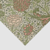 William Morris Cray Sage Bloemen Plantaardige Tissuepapier (Detail)