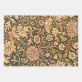 William Morris Cray Wallpaper Flower Pattern Inpakpapier Vel (Voorkant 3)