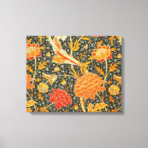 William Morris Cray Wallpaper Patroon Canvas Afdruk