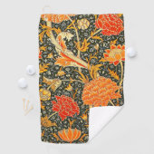 William Morris Cray Wallpaper Patroon Golfhanddoek (Insitu)