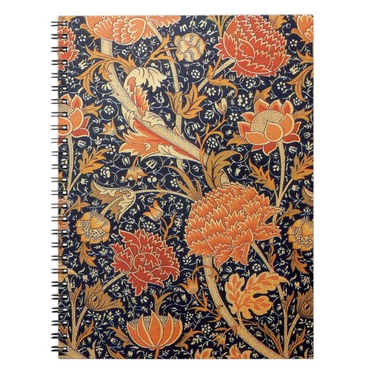 William Morris Cray Wallpaper Patroon Notitieboek (Voorkant)