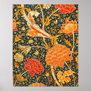 William Morris Cray Wallpaper Patroon Poster