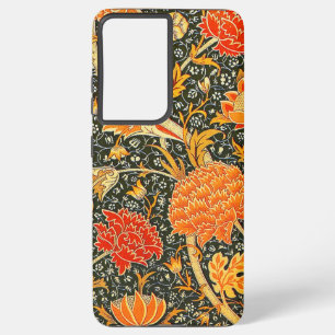 William Morris Cray Wallpaper Patroon Samsung Galaxy Hoesje