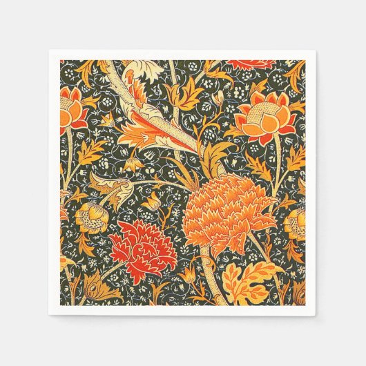 William Morris Cray Wallpaper Patroon Servet (Voorkant)