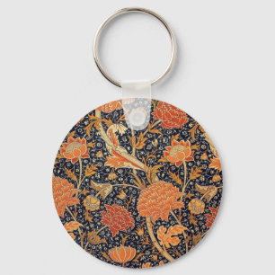 William Morris Cray Wallpaper Patroon Sleutelhanger