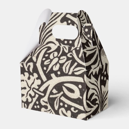 William Morris Daffodil Floral Wallpaper Bedankdoosjes (Voorkant Zijde)