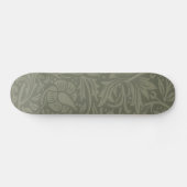 William Morris Daffodil Floral Wallpaper Skateboard (Horizontaal)