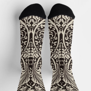 William Morris Daffodil Floral Wallpaper Sokken