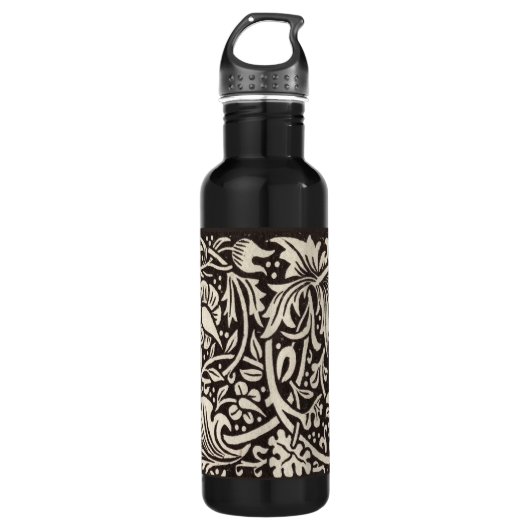 William Morris Daffodil Floral Wallpaper Waterfles (Voorkant)