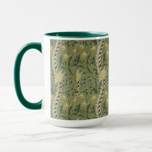  William Morris Daffodil Floral Yellow Mok