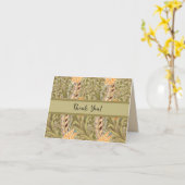 William Morris Daffodil Garden Flower Classic Bota Kaart (Gele Bloem)