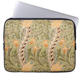 William Morris Daffodil Garden Flower Classic Bota Laptop Sleeve