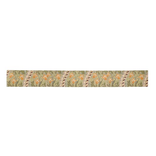 William Morris Daffodil Garden Flower Classic Bota Lint (Voorkant)