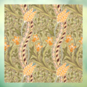 William Morris Daffodil Garden Flower Classic Bota Raamsticker (Vel 3)