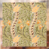 William Morris Daffodil Garden Flower Classic Bota Raamsticker (Vel 2)
