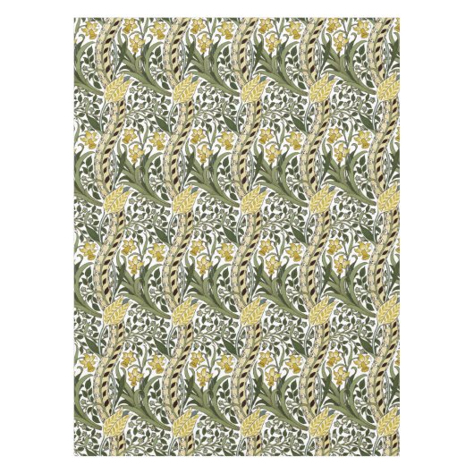 William Morris Daffodil  Pattern Tafelkleed (Voorkant)