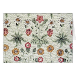 William Morris Daisy Floral Wallpaper Pattern