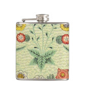 William Morris Daisy Floral Wallpaper Pattern Heupfles (Voorkant)