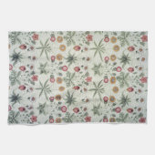 William Morris Daisy Floral Wallpaper Pattern Theedoek (Horizontaal)