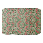 William Morris  Daisy Flowers Pink Green Badmat (Voorkant)