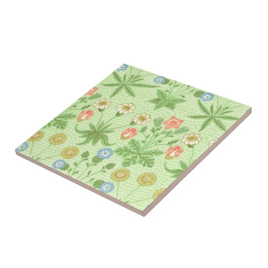 William Morris Daisy Pattern Tegeltje (Zijkant)