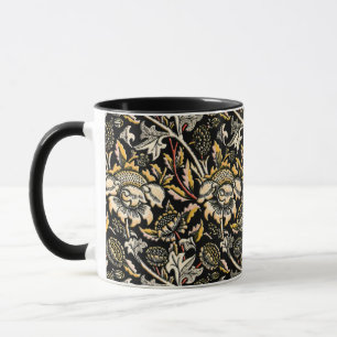 William Morris dark florale arabesque Mok