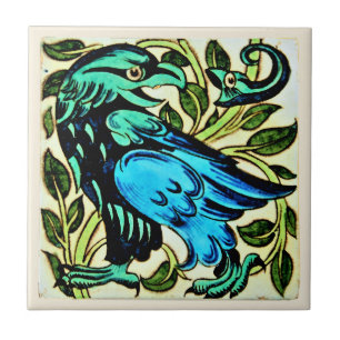 William * Morris De Morgan Eagle en Snark Tegeltje