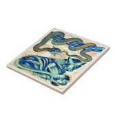 William * Morris De Morgan Snake Tiger | Tegeltje (Zijkant)