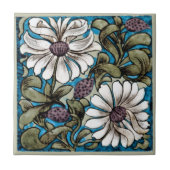 William * Morris De Morgan Sprig of Flowers White Tegeltje (Voorkant)