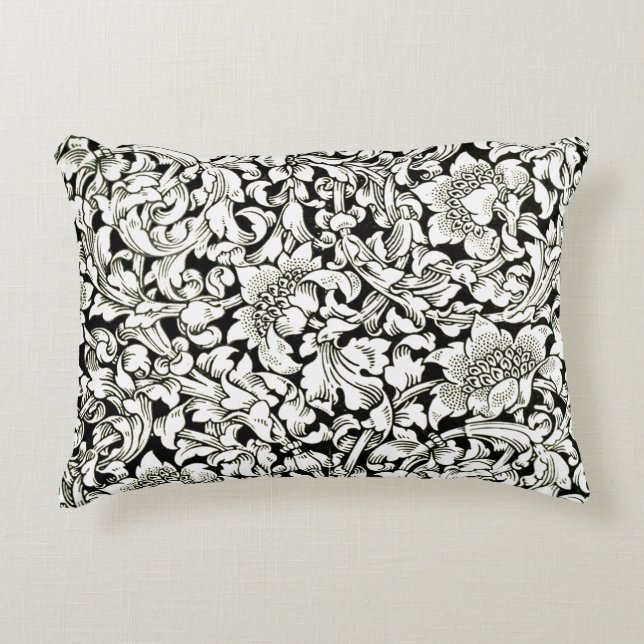  William Morris Decoratief Textielpatroon Accent Kussen (Voorkant)